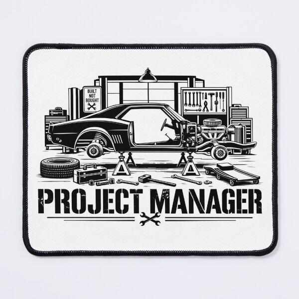 Item preview, Project Manager Mechanic Car Garage designed and sold by andre-hollow.