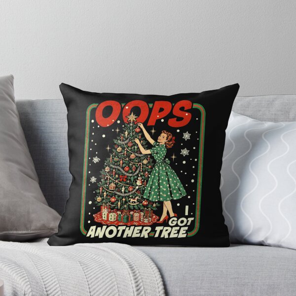 Item preview, Oops I Got Another Tree Vintage Christmas Tree Decorating designed and sold by schoolofbullies.