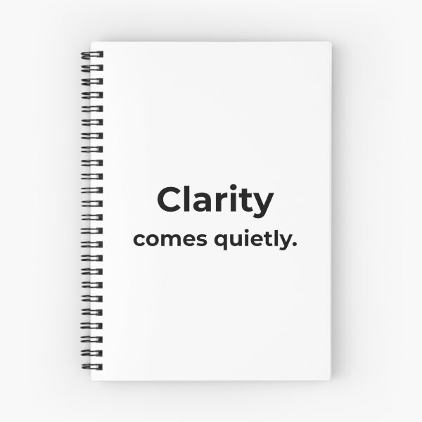 Item preview, Clarity comes quietly. designed and sold by MPSTUDIOPL.