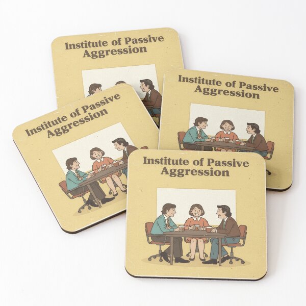 Item preview, Institute of Passive Aggression designed and sold by PictorialWhimsy.