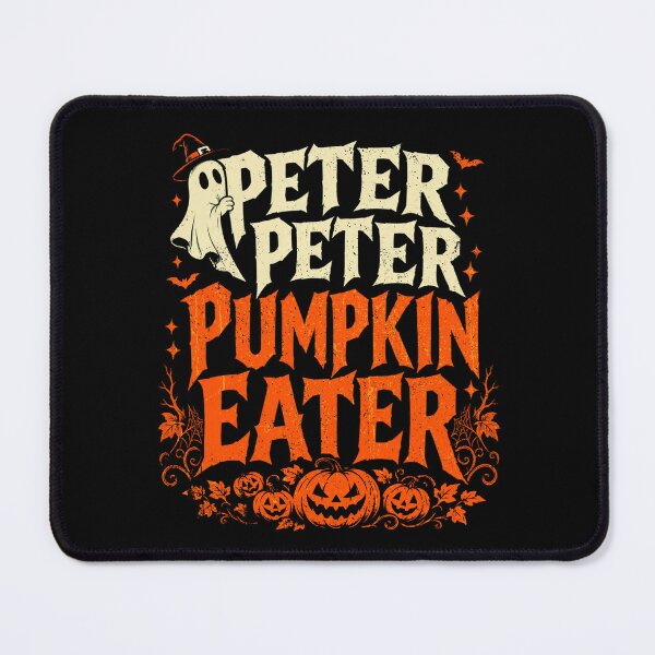 Item preview, Peter Peter Pumpkin Eater Vintage Halloween Ghost Pumpkin designed and sold by elongatedjazz.
