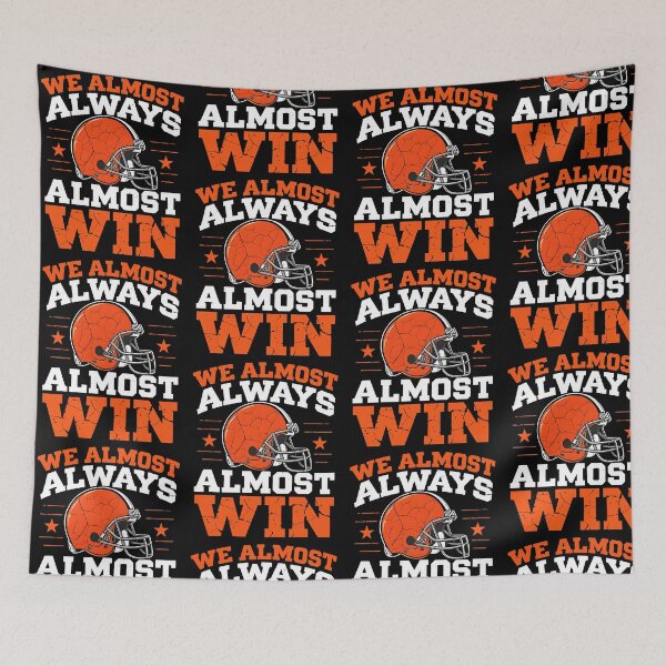 Item preview, We Almost Always Almost Win Football Fan designed and sold by ostenlee.