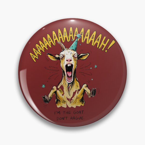 Item preview, Funny Screaming Goat Party Hat I'm The Goat Quote Meme designed and sold by Design_Your_Day.