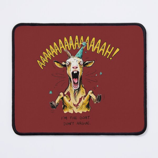 Item preview, Funny Screaming Goat Party Hat I'm The Goat Quote Meme designed and sold by Design_Your_Day.