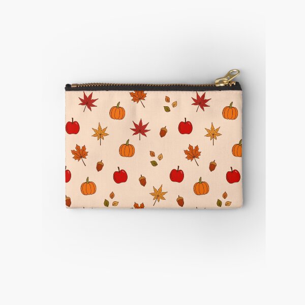 Item preview, Autumn Pumpkins Apples and Maple Leaves designed and sold by FestivityFinds.