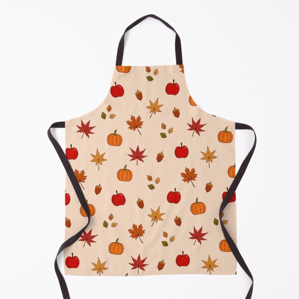 Item preview, Autumn Pumpkins Apples and Maple Leaves designed and sold by FestivityFinds.