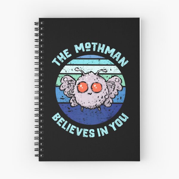 Item preview, The Mothman Believes In You Retro Cryptid Motivation designed and sold by ostenlee.