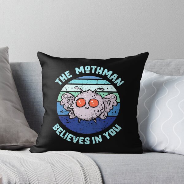 Item preview, The Mothman Believes In You Retro Cryptid Motivation designed and sold by ostenlee.