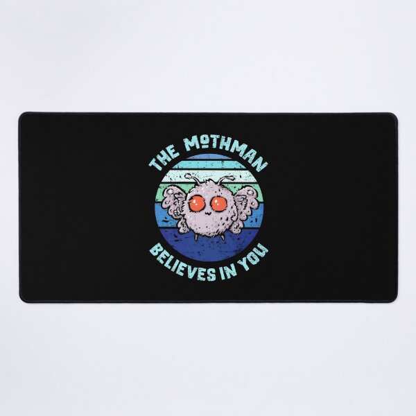 Item preview, The Mothman Believes In You Retro Cryptid Motivation designed and sold by ostenlee.