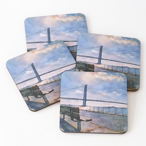 Item preview, Bridges and Benches designed and sold by RCWatercolours.