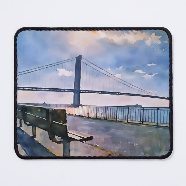 Item preview, Bridges and Benches designed and sold by RCWatercolours.