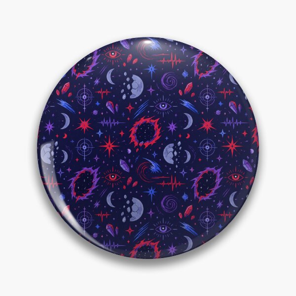 Item preview, Psychic Rift Doodles Seamless Dystopian Anime Pattern designed and sold by Fanverse Merchandise.