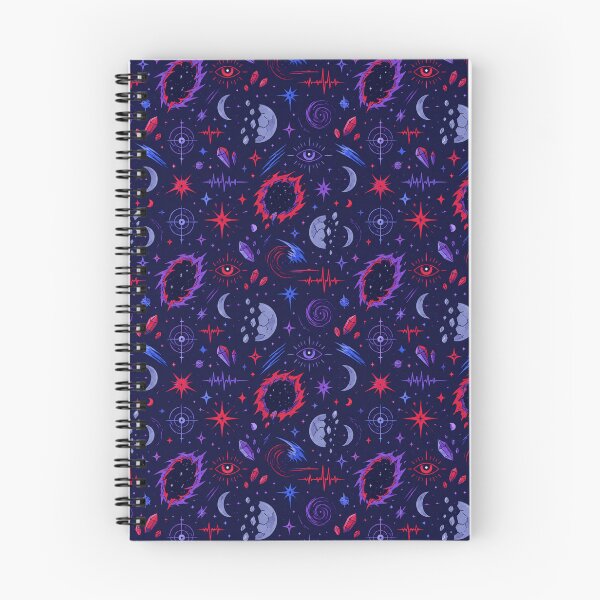 Item preview, Psychic Rift Doodles Seamless Dystopian Anime Pattern designed and sold by Fanverse Merchandise.