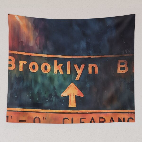 Item preview, No Sleep 'til Brooklyn designed and sold by RCWatercolours.