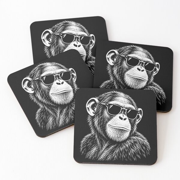 Item preview, Cool Ape Sunglasses Graphic designed and sold by andre-hollow.