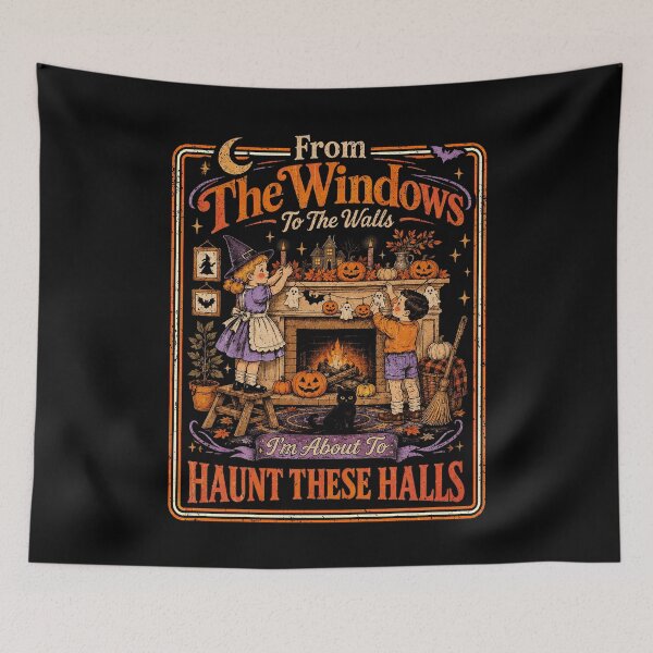 Item preview, From The Windows To The Walls I'm About To Haunt These Halls  designed and sold by Ortigzitoun.