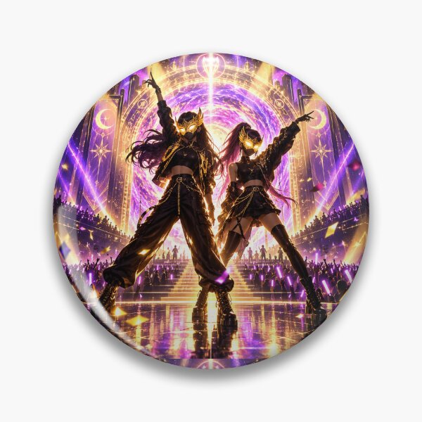 Item preview, Golden Idol Hunters Immersive Stage K-Pop Fan Art Tee designed and sold by Fanverse Merchandise.