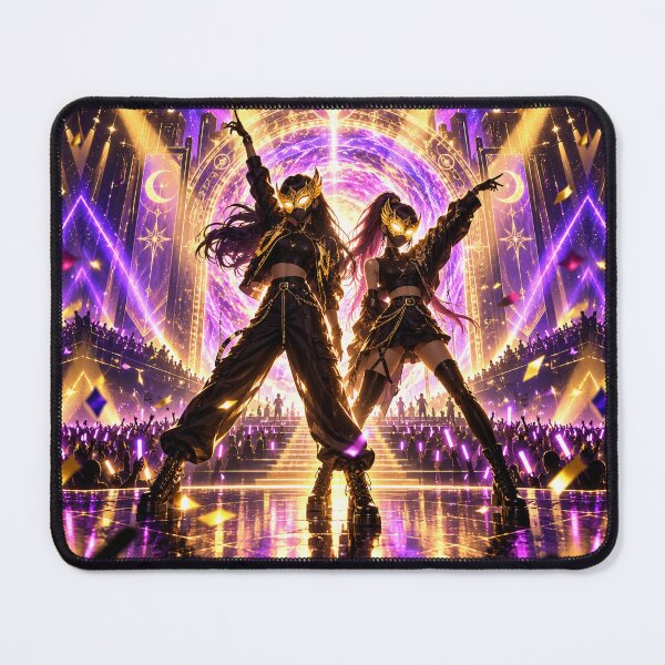 Item preview, Golden Idol Hunters Immersive Stage K-Pop Fan Art Tee designed and sold by Fanverse Merchandise.