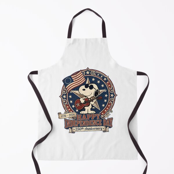 Item preview, Retro Snoopy Celebration Design for Independence Day Anniversary designed and sold by clockneck.