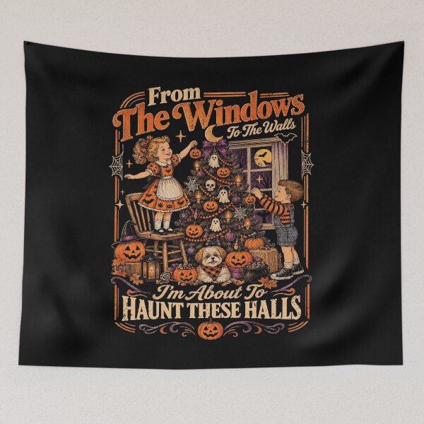 Item preview, From The Windows To The Walls I'm About To Haunt These Halls  designed and sold by schoolofbullies.