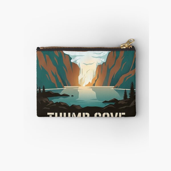 Item preview, Thumb Cove State Marine Park Resurrection Bay Alaska Sticker designed and sold by DetourDgn.