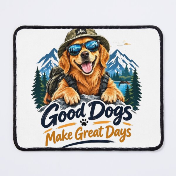 Item preview, Good Dogs Make Great Days designed and sold by Salma.Store.