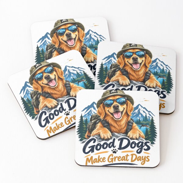 Item preview, Good Dogs Make Great Days designed and sold by Salma.Store.