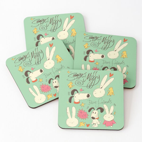 Item preview, Snoopy and Miffy Best Friends designed and sold by katekrystal.