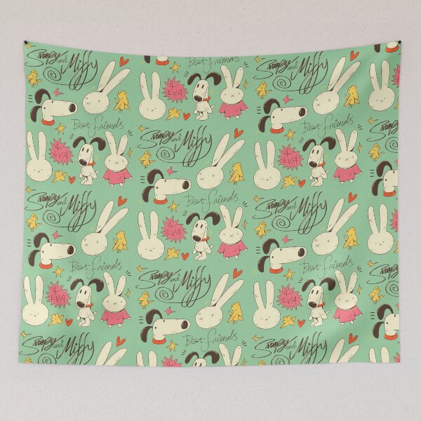 Item preview, Snoopy and Miffy Best Friends designed and sold by katekrystal.