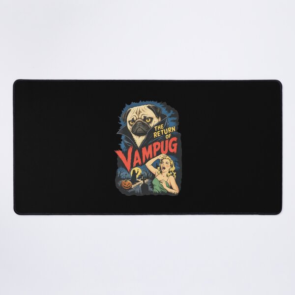 Item preview, The Return of Vampug Halloween Horror Pug Classic designed and sold by cerima.