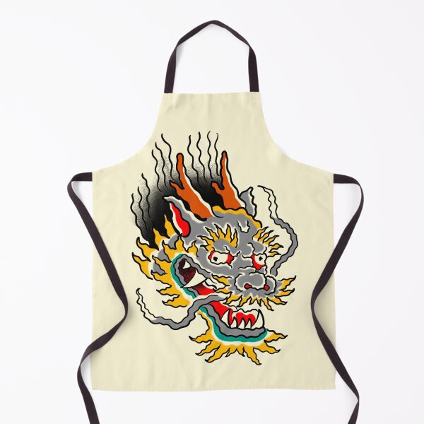 Item preview, Trippy Dragon Head Old School designed and sold by MARCOSURREAL.