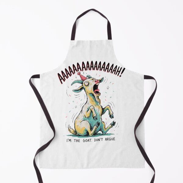 Item preview, Funny Screaming Goat Party Hat I'm The Goat Quote Meme designed and sold by Design_Your_Day.
