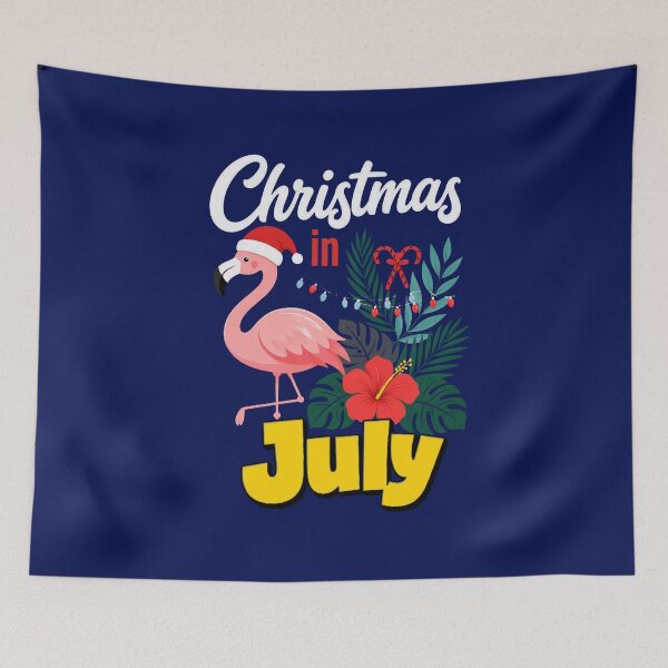 Item preview, Flamingo Christmas In July  designed and sold by fredhamilto.