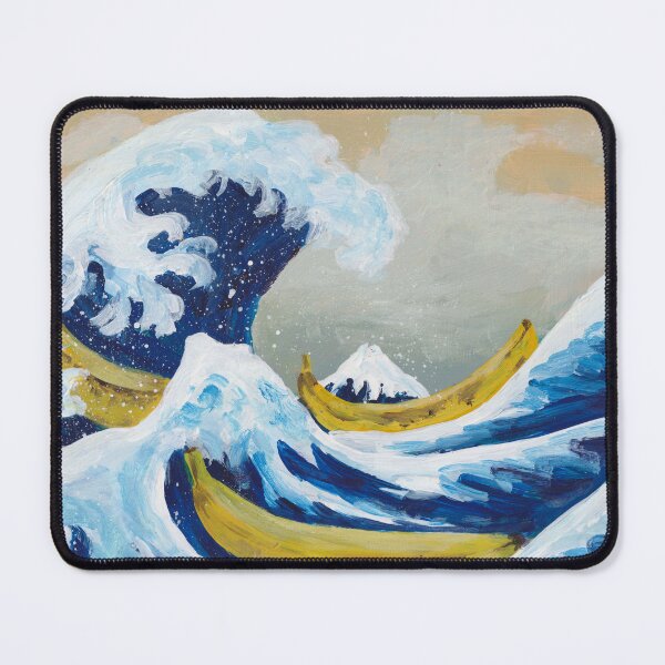 Item preview, Big Wave with Bananas designed and sold by evelyn-at-work.