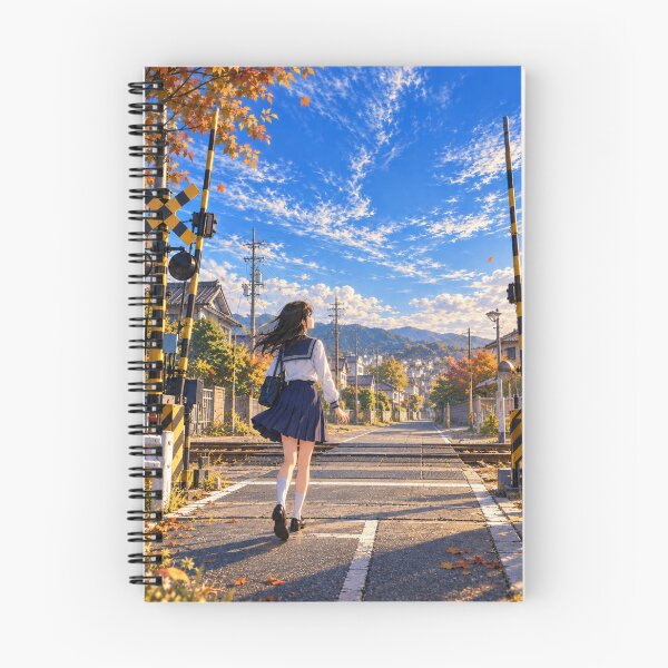 Item preview, Afternoon Crossing | Autumn Breeze Town designed and sold by SEIMEI2025.