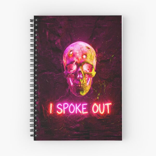 Item preview, NEON SKULL WITH BULLET HOLES designed and sold by NOIMION DIGITAL ART.
