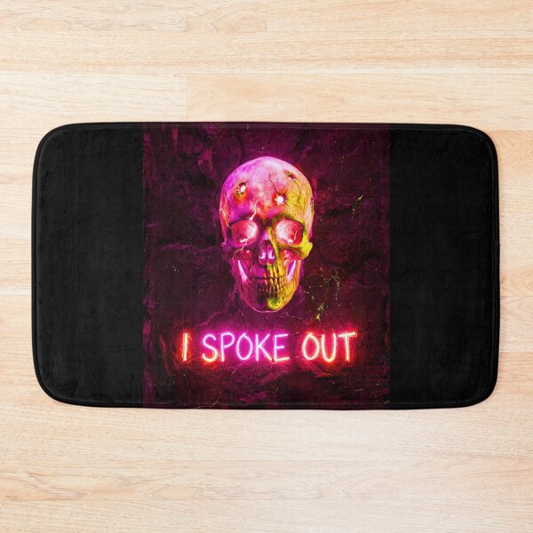 Item preview, NEON SKULL WITH BULLET HOLES designed and sold by NOIMION DIGITAL ART.