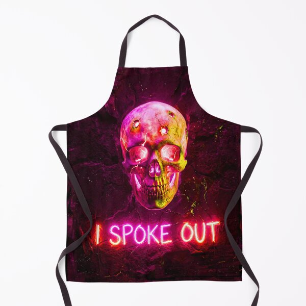 Item preview, NEON SKULL WITH BULLET HOLES designed and sold by NOIMION DIGITAL ART.