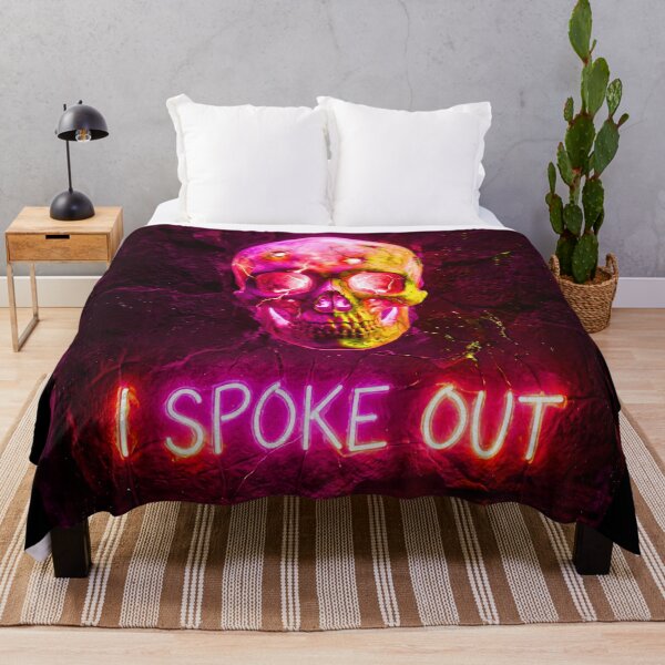 Item preview, NEON SKULL WITH BULLET HOLES designed and sold by NOIMION DIGITAL ART.