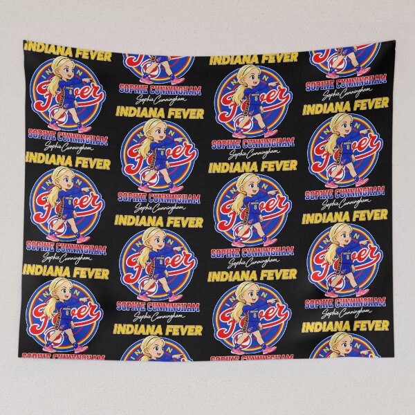 Item preview, Indiana Fever Sophie Cunningham Basketball Fan Girl designed and sold by cerima.