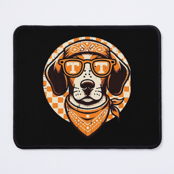 Item preview, Tennessee Dog Sunglasses Coonhound Orange Bandana designed and sold by ostenlee.