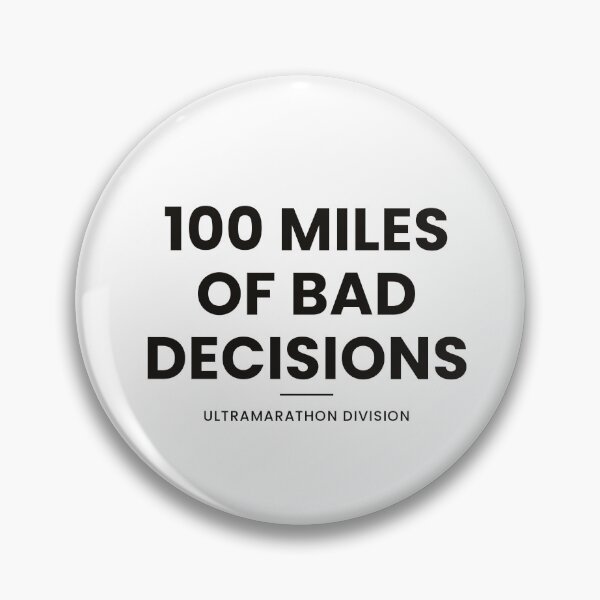 Item preview, 100 Miles Of Bad Decisions Shirt — Funny Ultramarathon Gift designed and sold by Type2SupplyCo.
