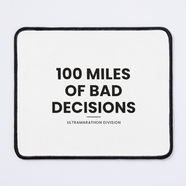 Item preview, 100 Miles Of Bad Decisions Shirt — Funny Ultramarathon Gift designed and sold by Type2SupplyCo.