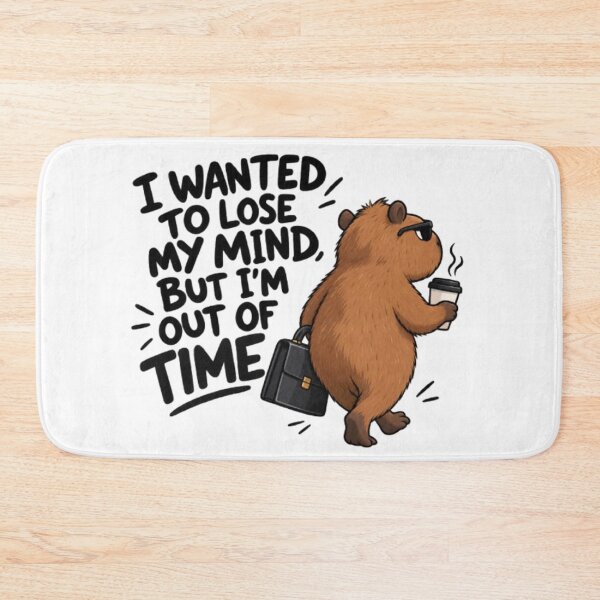 Item preview, Grumpy Otter Drinking Coffee Saying No designed and sold by Snurly.