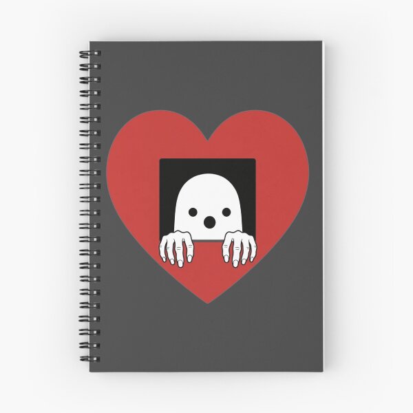 Item preview, Haunt My Heart Cute Spooky Ghost Pixel Art designed and sold by ANJ Creative Designs.