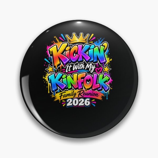Item preview, Kickin' It With My Kinfolk Family Reunion 2026 Family Gathering Celebration designed and sold by drawwiika+44.