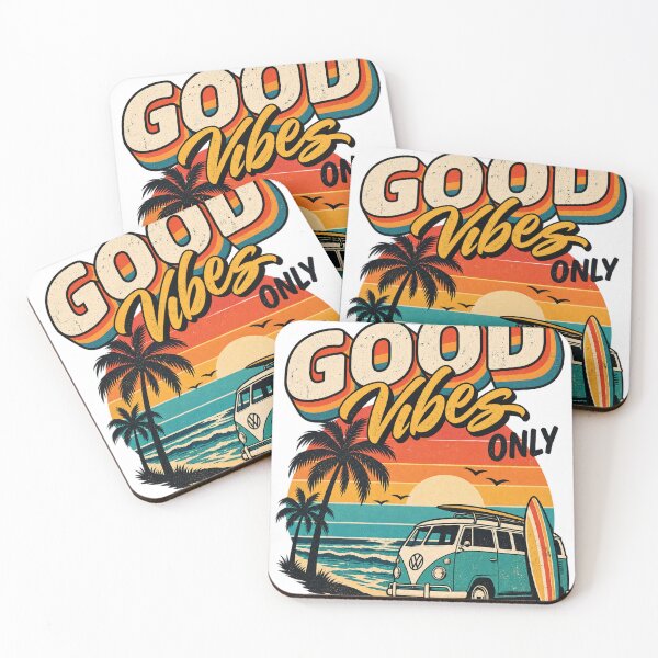 Aperçu de l'œuvre Good Vibes créée et vendue par Khan Designss.