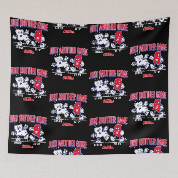 Item preview, Just Another Game Ole Miss Football Rivalry Mascots designed and sold by cerima.
