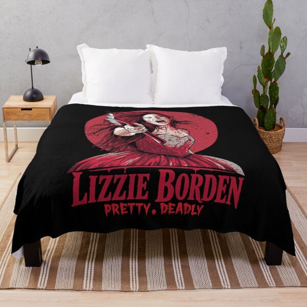 Item preview, Lizzie Borden – Pretty Deadly | Dark True Crime Horror Illustration designed and sold by 11UponaTime.