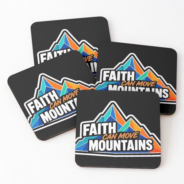 Item preview, Matthew 17:20 Faith Can Move Mountains designed and sold by plushism.